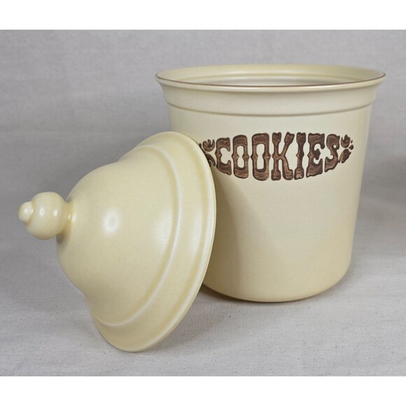 Vtg Pfaltzgraff Village Baking Set | 5-Piece Mixing Bowl & Cookie Jar Collection - Picture 3 of 16